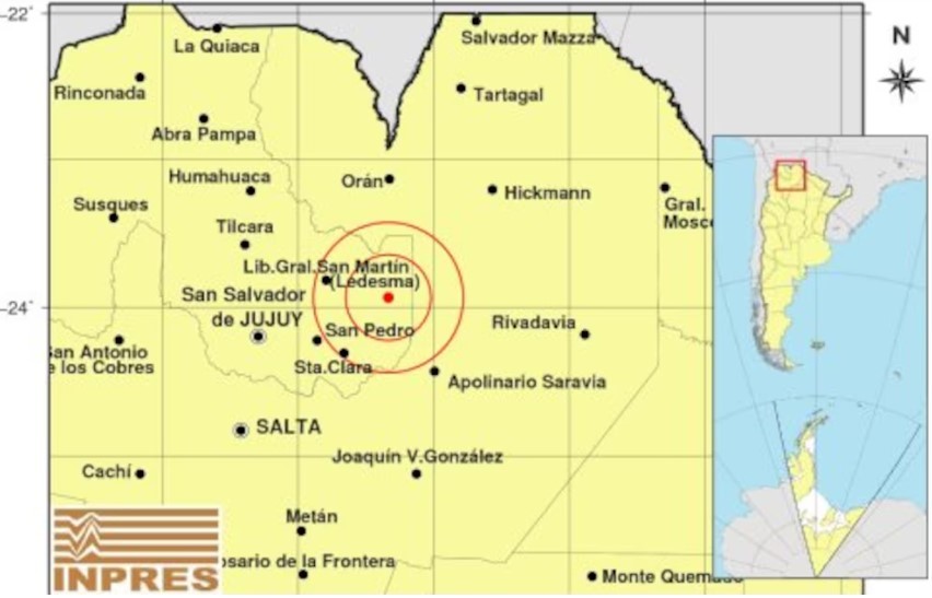 Un fuerte sismo de magnitud 4.8 sacudió Jujuy y Salta | Información General