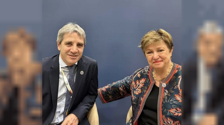 "Muy buena reunión con Caputo", dijo la titular del FMI | Política y Economía