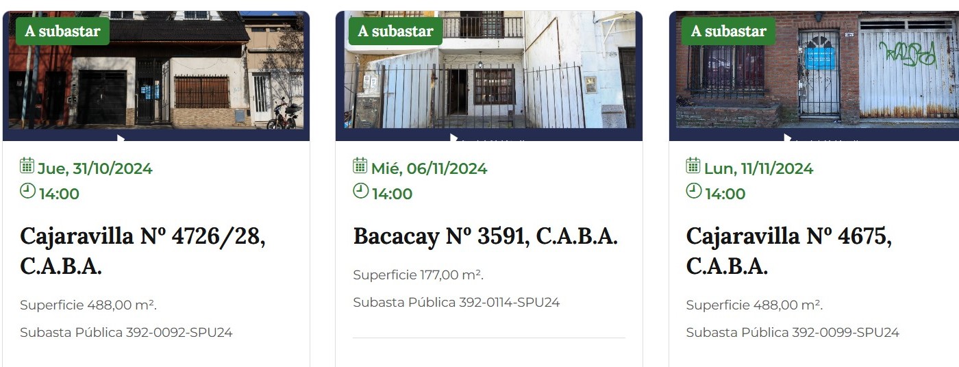 El Gobierno rematará 400 inmuebles y espera recaudar US$ 800 millones | Política y Economía