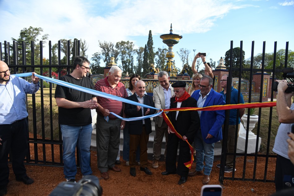 Tres décadas después, la Fuente de los Españoles volvió a brillar en el parque de la Independencia | Rosario y la región