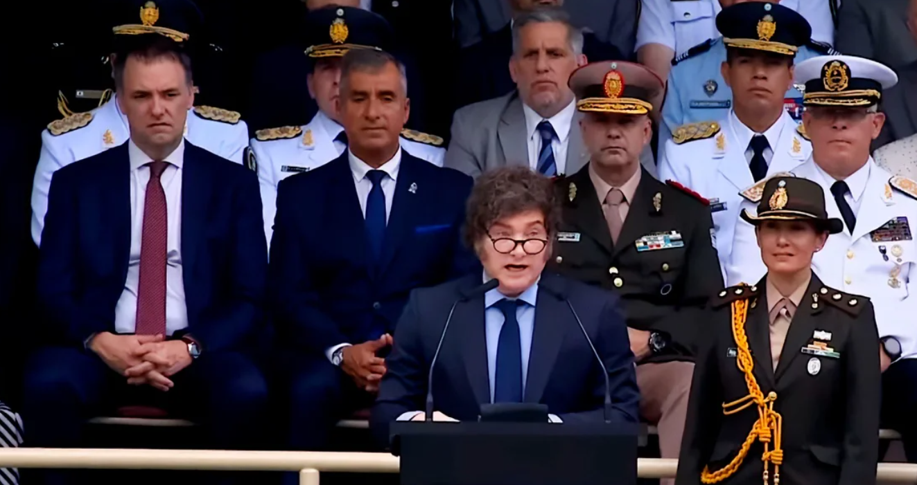 Milei: "Hace 11 meses decidimos decirle no al garantismo barbárico para decirle sí al orden cívico" | Política y Economía