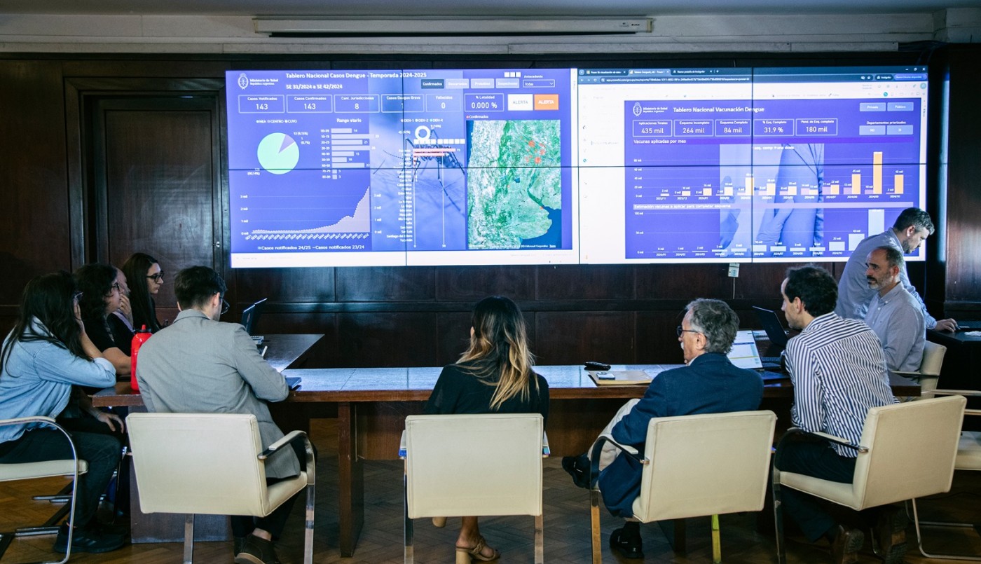 El Ministerio de Salud presentó la "Sala de situación" para enfrentar el dengue | Información General