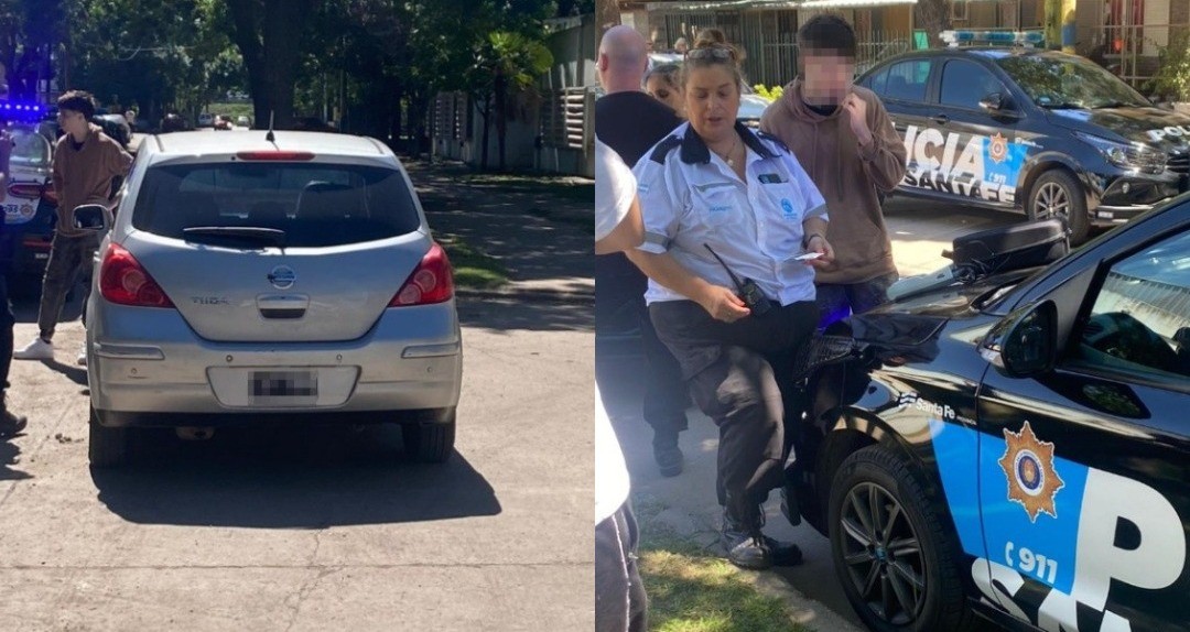 Chocó una moto, intentó huir y dio positivo en alcoholemia: terminó detenido | Rosario y la región