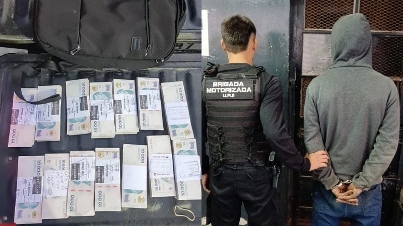 Robó $14 millones de un departamento y quedó detenido en una parada de colectivos | Rosario y la región