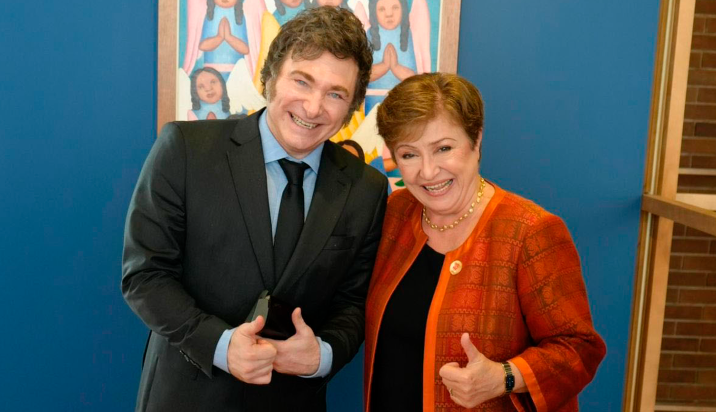 Negociaciones con el FMI: Milei se reunió con Georgieva en Brasil | Política y Economía