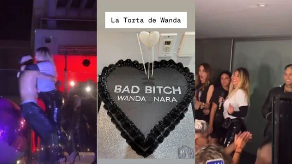 "A las 12 tiramos la casa por la ventana": Wanda Nara cumplió 38 y lo festejó con una mega pool party | Espectáculos