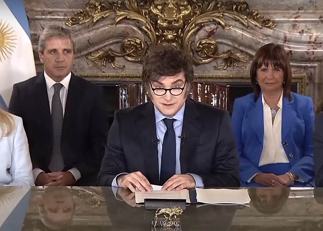 Edad de imputabilidad y reforma de la Policía: las propuestas de Milei para reforzar la seguridad en 2025 | Política y Economía