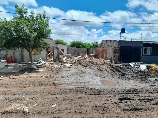 El Trébol: la policía allanó y demolió una vivienda utilizada por delincuentes | Rosario y la región