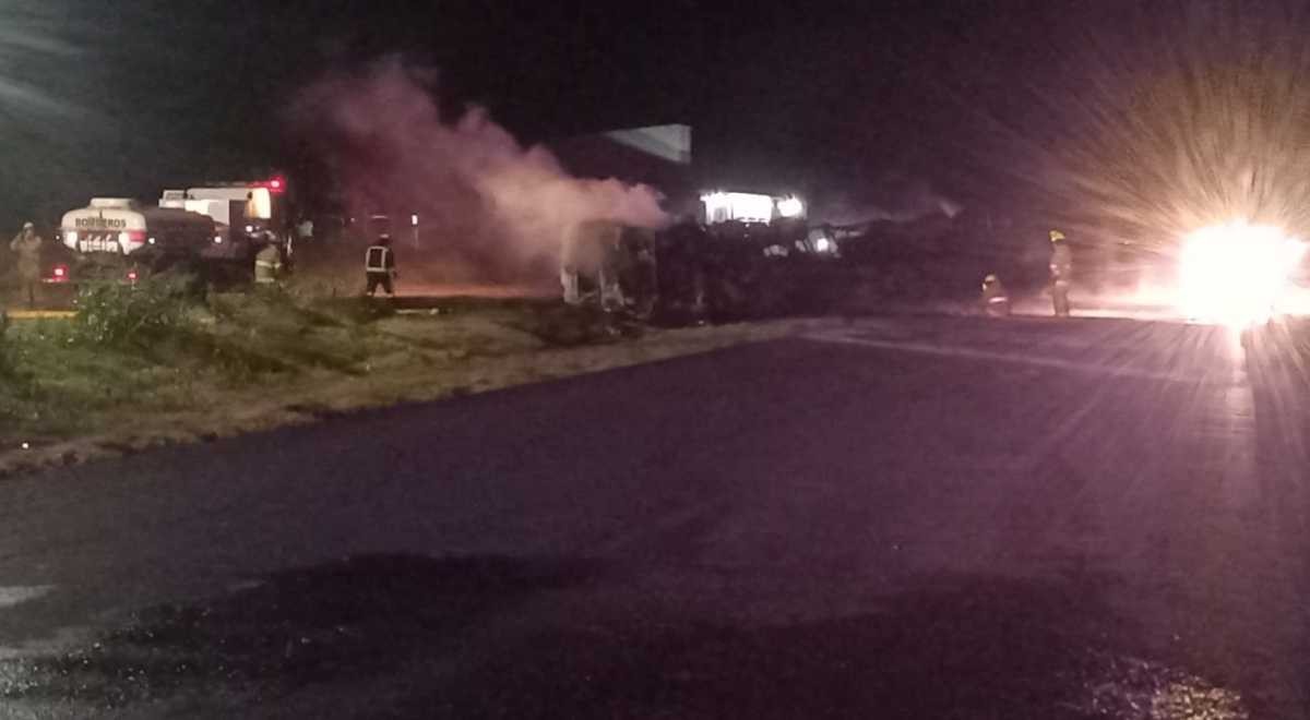 Ruta 34: volcó un camión cisterna cargado con combustible | Rosario y la región