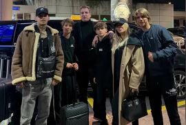 La familia unida: Wanda Nara, Maxi López y L-Gante juntos en Europa | Espectáculos