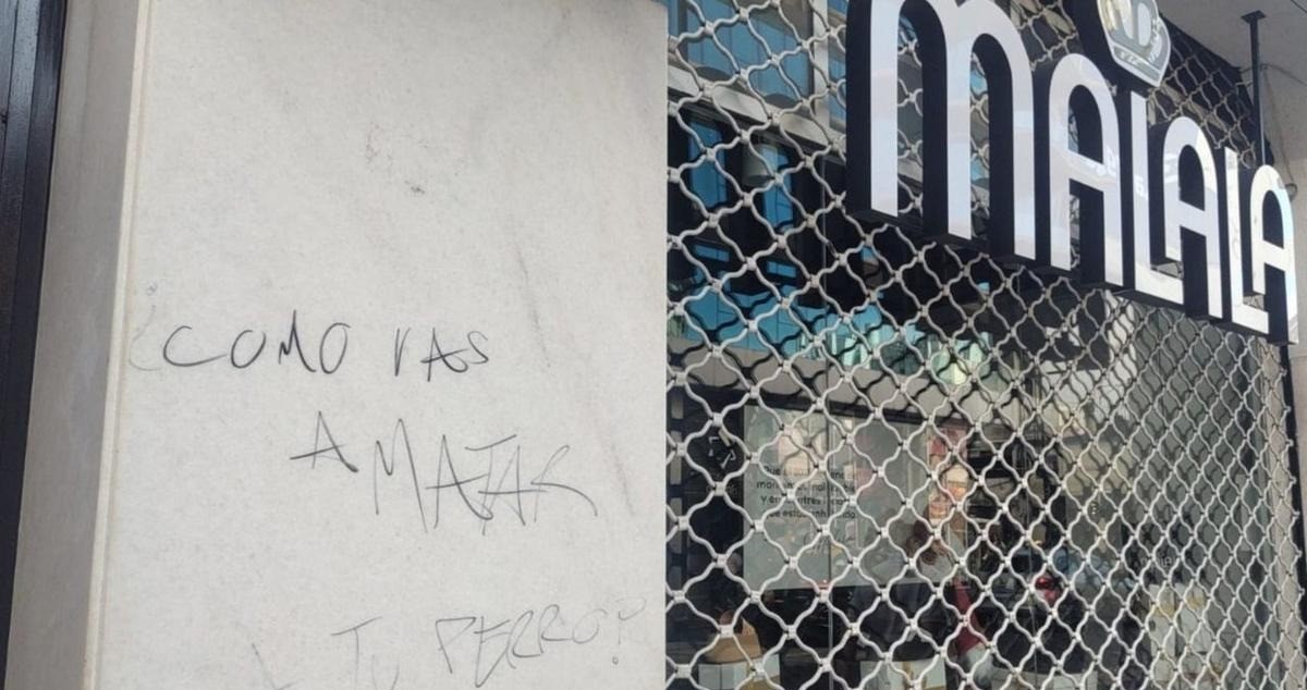 Vandalizaron el comercio de la mujer que dejó morir a su perro | Rosario y la región