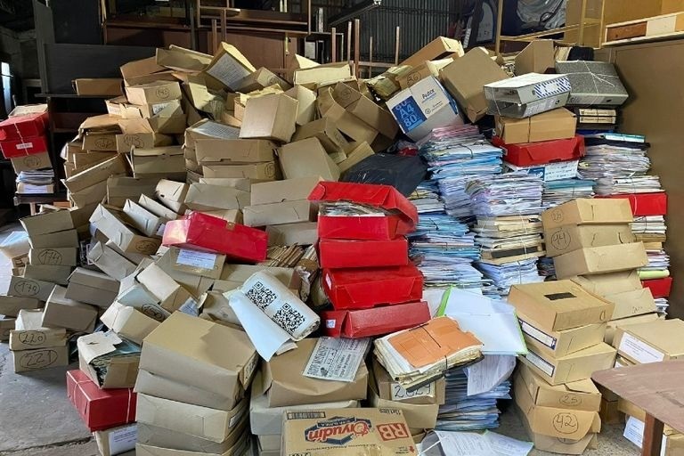 Más de 14 toneladas de papel fueron descartadas del Ministerio de Desarrollo Productivo provincialj | Rosario y la región