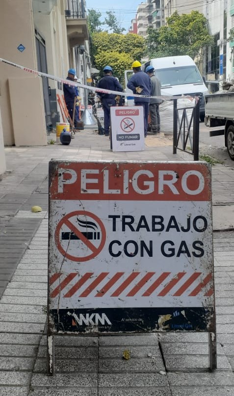 Fuga de gas en el centro de Rosario generó alarma y evacuaciones | Rosario y la región