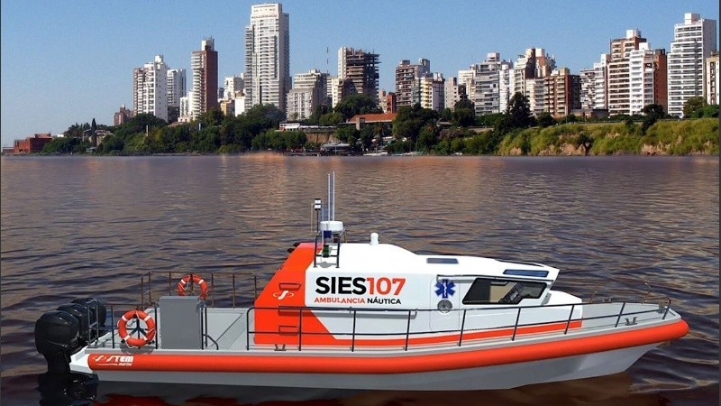 Nuevo proyecto: ambulancia náutica para asistir a bañistas del Río Paraná en Rosario | Rosario y la región