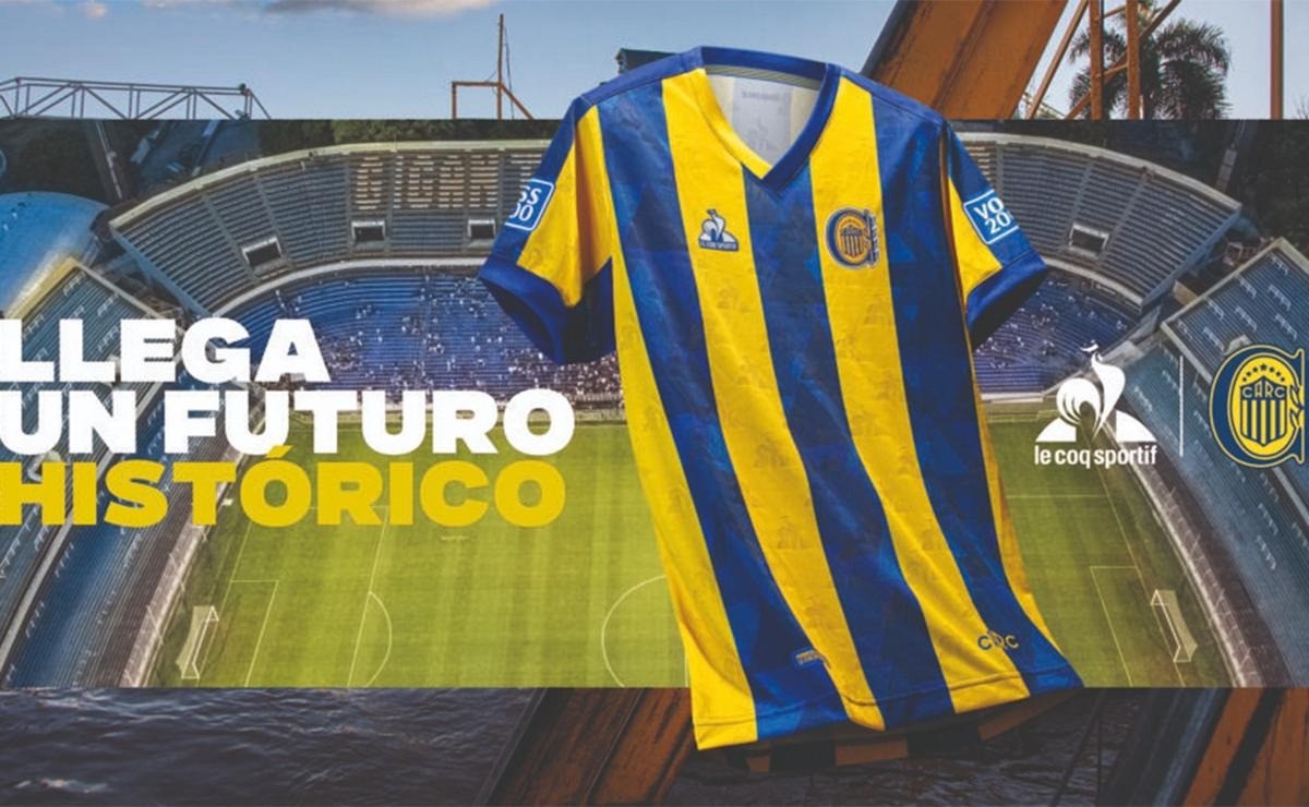 Rosario Central presentó su nueva camiseta junto a una marca histórica | Deportes