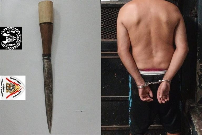 Detuvieron a un hombre armado tras amenazar a vecinos de una pensión | Rosario y la región