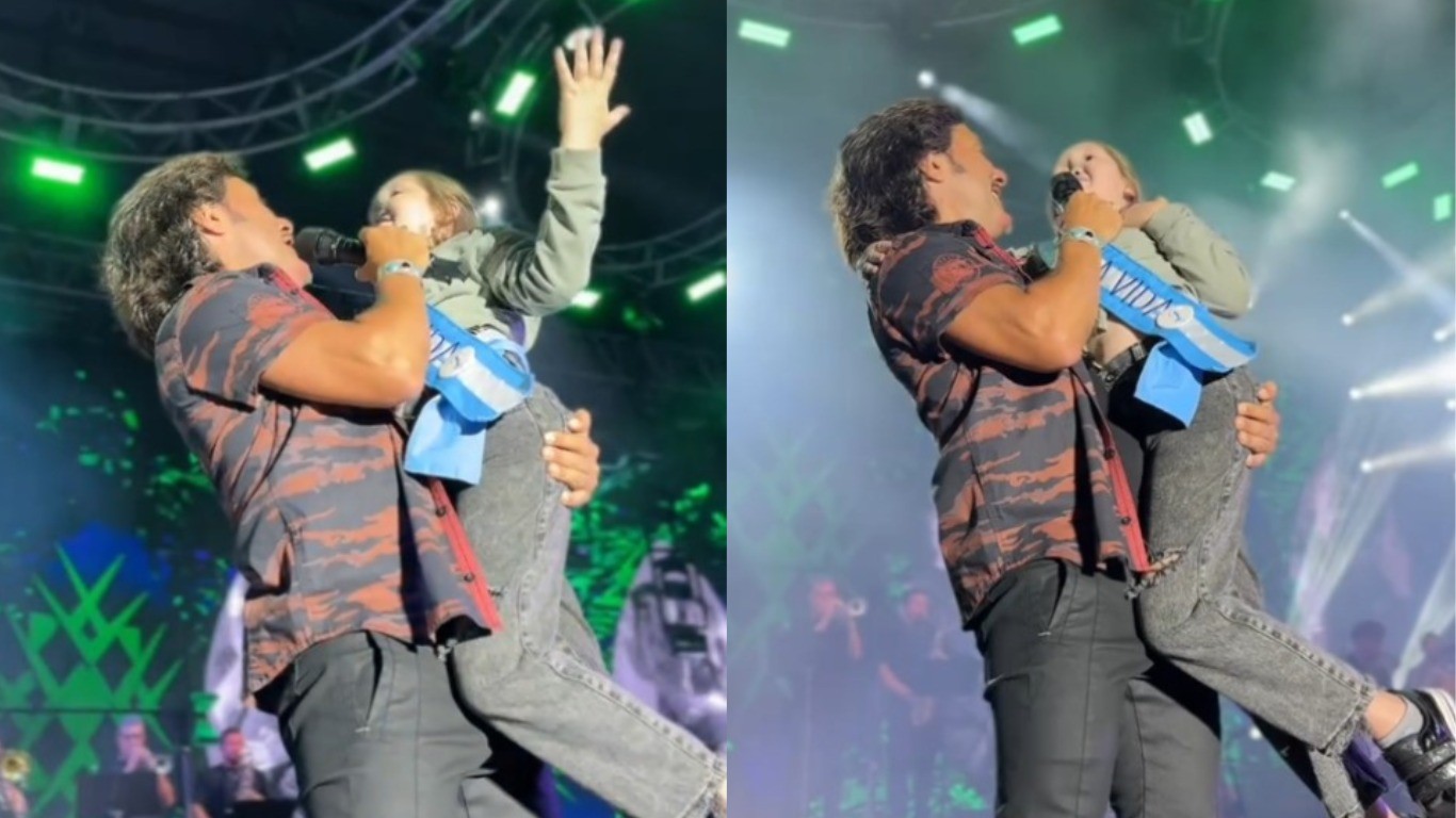 Diego Torres invitó a una nena con cáncer a cantar “Color Esperanza” en Jesús María y conmovió a todos | Espectáculos