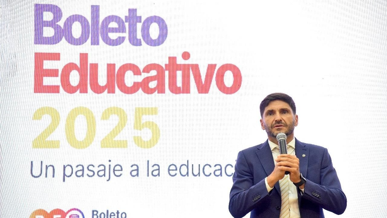 Se presentó la nueva edición del Boleto Educativo 2025 | Rosario y la región