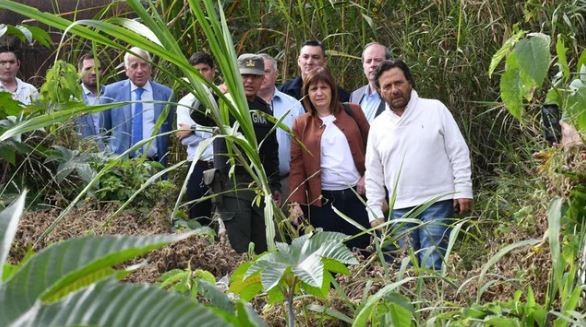 Bullrich defendió la construcción del cerco en Salta: "Es el punto más álgido de entrada de cocaína al país" | Información General
