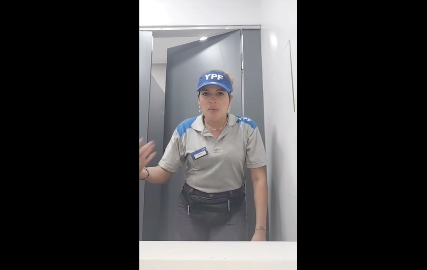 "Quisieron pegarme": el peor momento de la playera de estación de servicio que fue viral al contar su sueldo | Información General