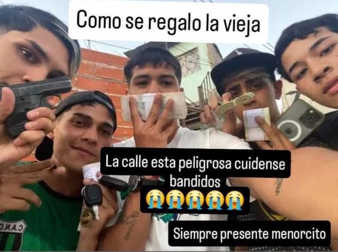 "Arriba los chorros": publicaron un comunicado los amigos de los delincuentes que le robaron a una jubilada de 92 años | Información General