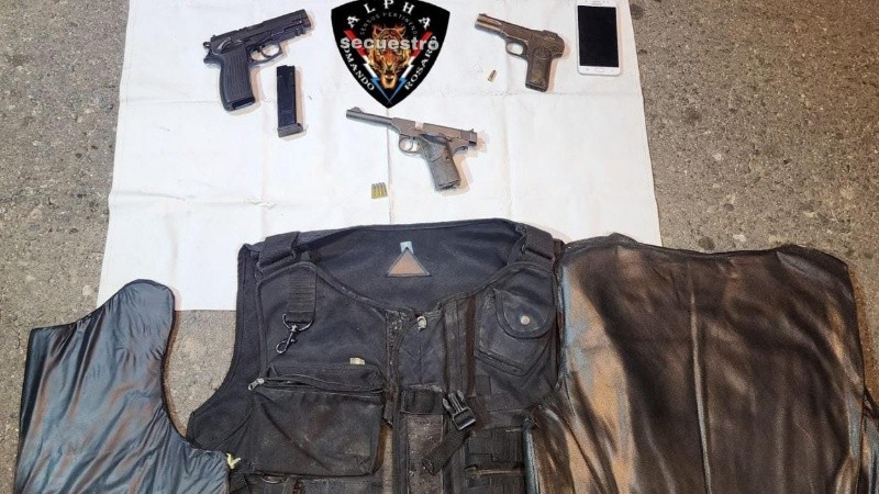 Detuvieron a ocho personas con armas de fuego tras una balacera | Rosario y la región