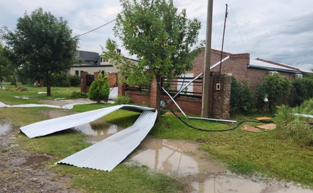 Roldán fue una de las ciudades más afectadas por la tormenta | Rosario y la región