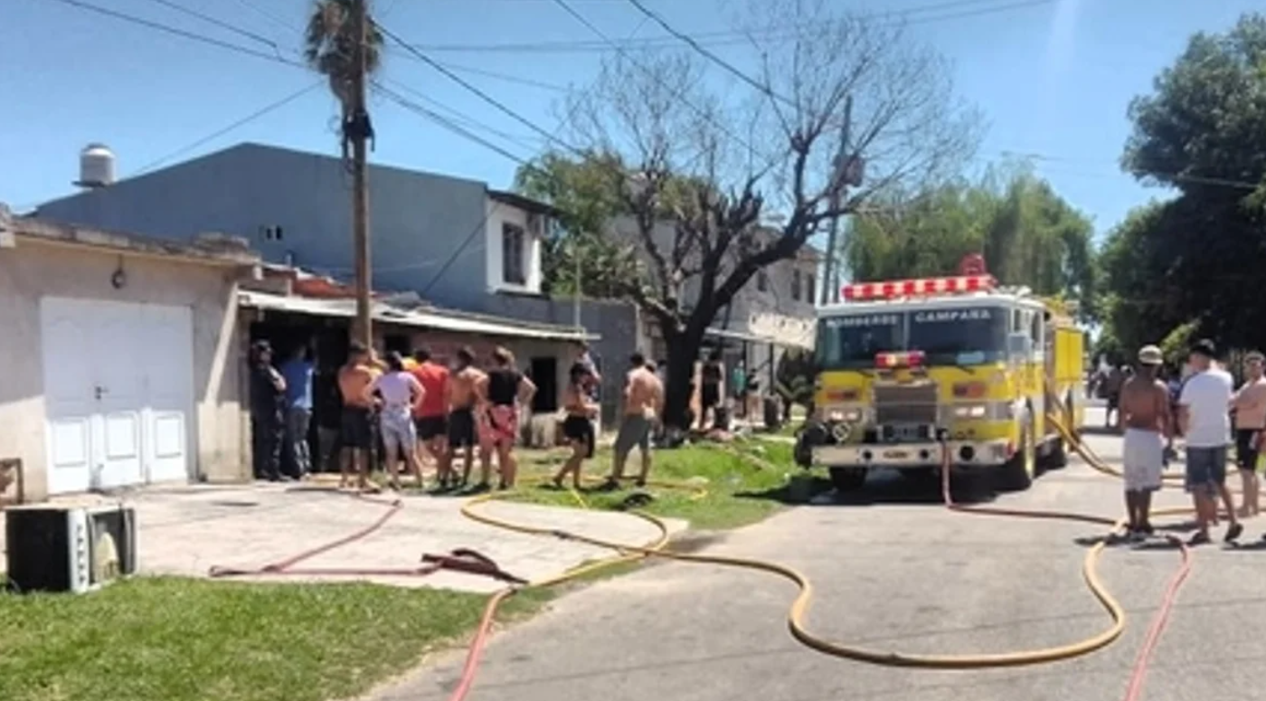 Tragedia en Campana: cuatro nenes murieron por el incendio de una casa | Información General