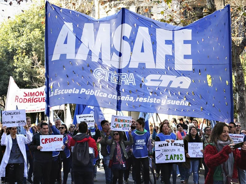 Paro docente para el lunes 24: Amsafe rechazó la oferta salarial | Rosario y la región