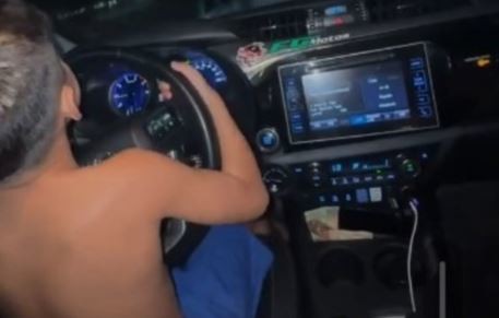 La ANSV le sacó el registro y denunció al hombre que dejó manejar a su hijo de 4 años en José C. Paz y filmó | Información General