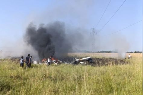 Se estrelló un helicóptero que combate los incendios en Corrientes | Información General
