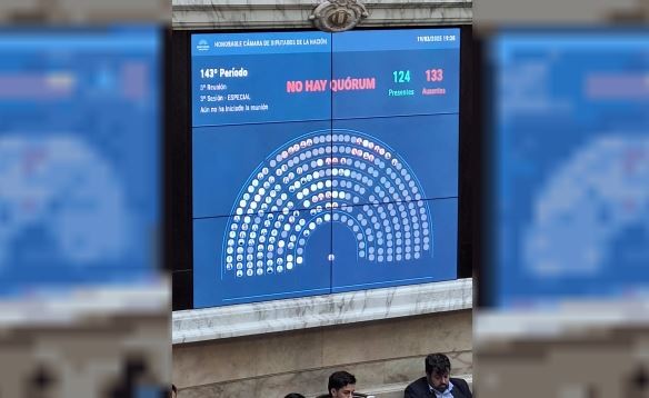 Fracasó la sesión pedida por el kirchnerismo a favor de los jubilados por el vacío de La Libertad Avanza y aliados | Política y Economía