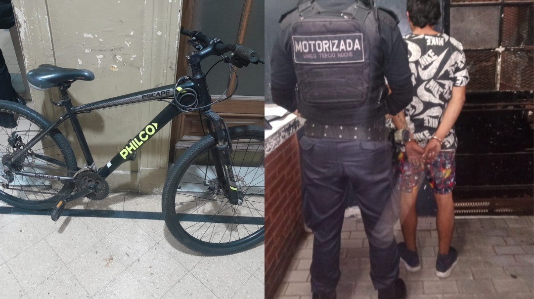 Escaló hasta un segundo piso para robar una bici y terminó detenido | Rosario y la región