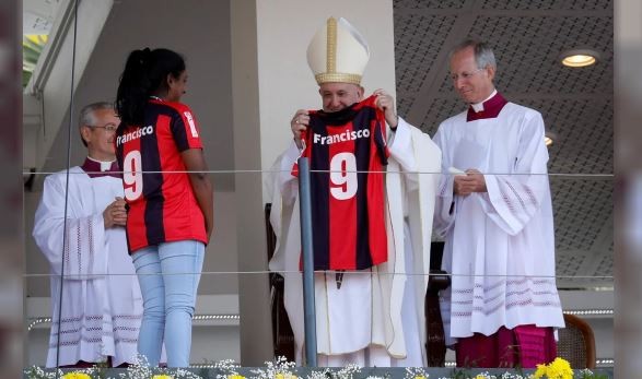 San Lorenzo despidió al papa Francisco y el próximo fin de semana usará una camiseta en su homenaje | Deportes