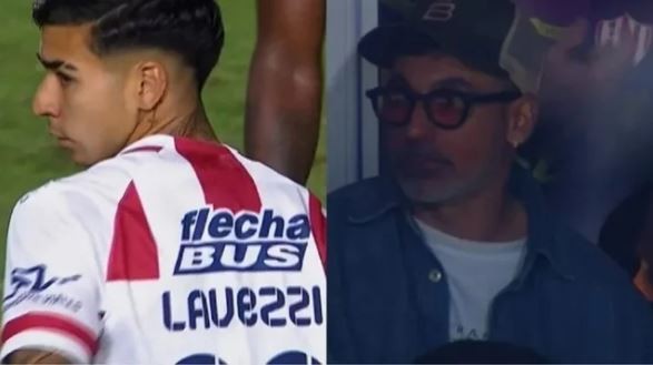 La emoción de Lavezzi tras el debut de su hijo en Unión | Deportes