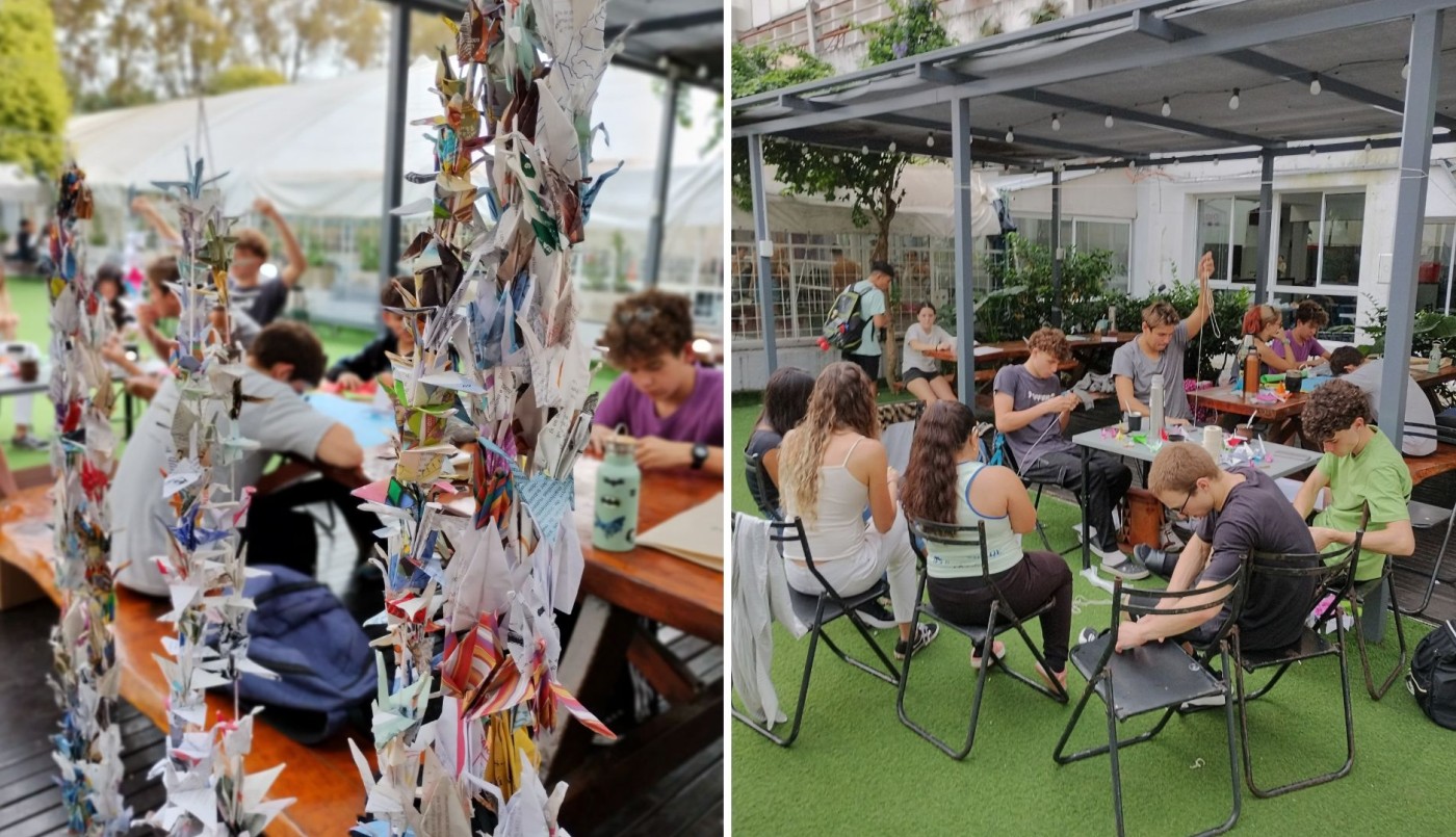 Mil grullas por el nadador Matías Bottoni: un deseo colectivo por su recuperación | Deportes