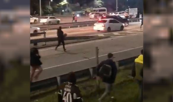 Incidentes en la General Paz entre hinchas de Platense y River | Información General