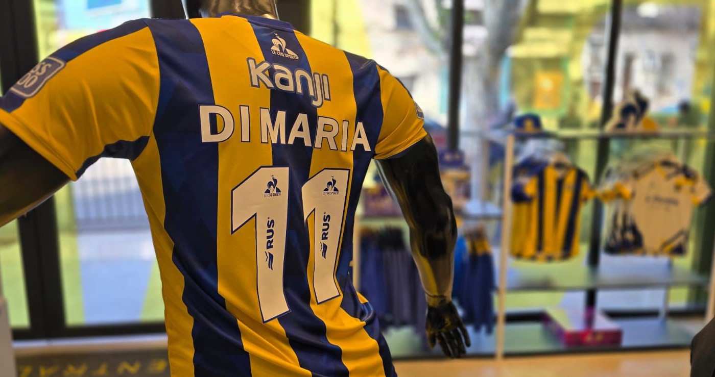 La camiseta oficial de Di María ya puede reservarse en el Gigante de Arroyito | Deportes