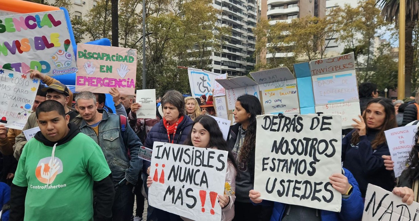 Rosario se moviliza por una ley de emergencia en discapacidad | Rosario y la región