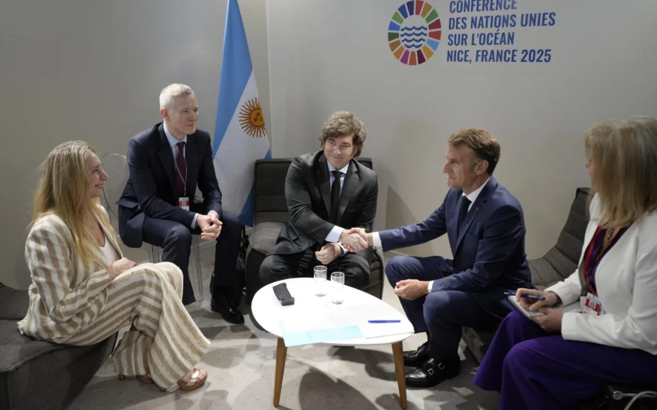 Milei participó de una conferencia de la ONU y mantuvo una reunión bilateral con Macron | Política y Economía