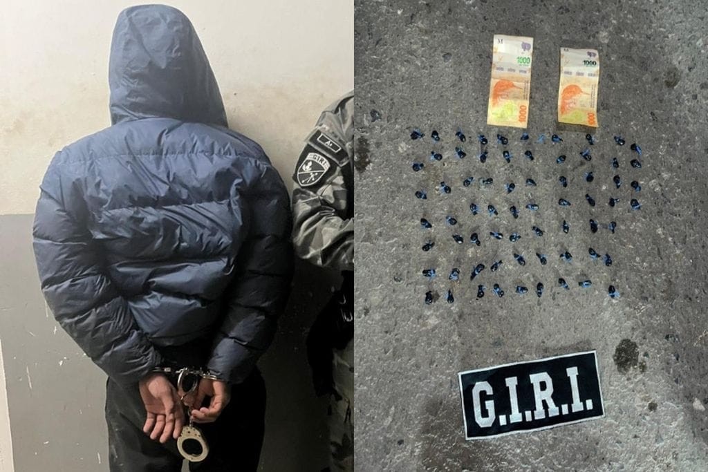 Persecución policial en Rosario terminó con un joven detenido y 69 dosis de cocaína incautadas | Rosario y la región
