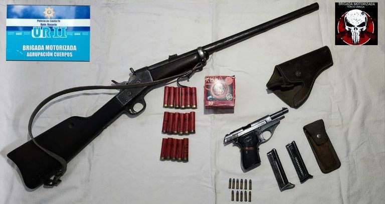 Detuvieron a un hombre por violencia de género y portación ilegal de armas de fuego | Rosario y la región