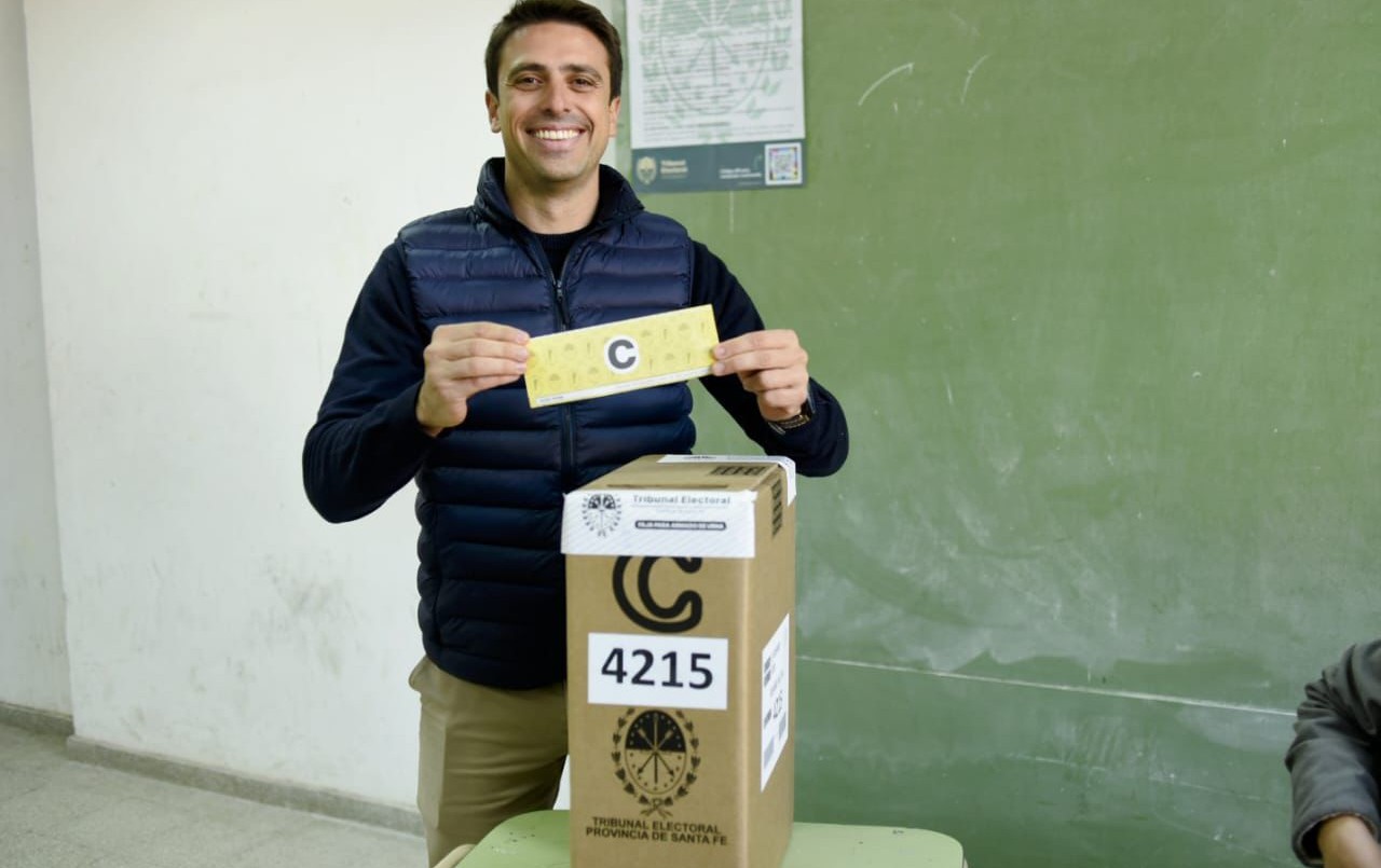 Votó Aleart: "Tenemos muchas expectativas, convocamos a todos los rosarinos a ir a las urnas y hacerse escuchar" | Rosario y la región