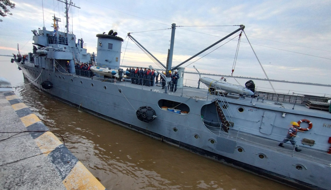 Rosario recibe la visita del buque ARA King y dos lanchas de la Armada Argentina | Rosario y la región