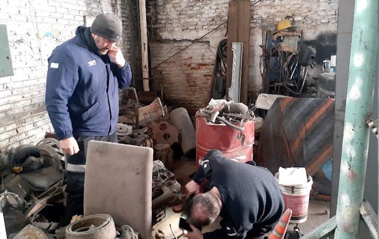 Clausuraron un desarmadero y dos chatarrerías ilegales | Rosario y la región