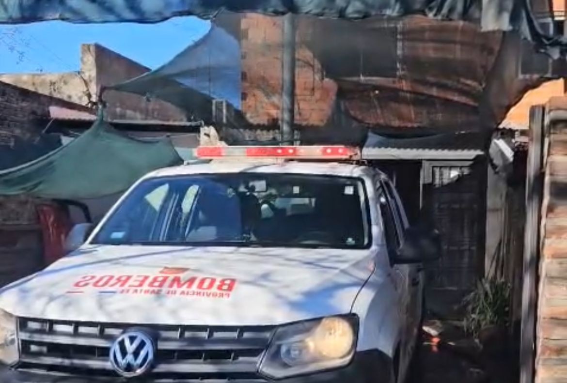 Voraz incendio en una vivienda: falleció un gatito y las pérdidas fueron totales | Rosario y la región