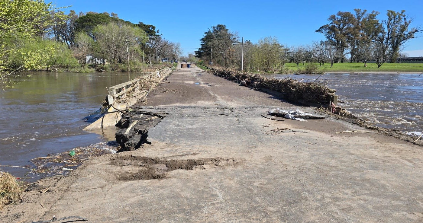 El puente de la Ruta 9 seguirá cerrado por los daños del temporal | Rosario y la región