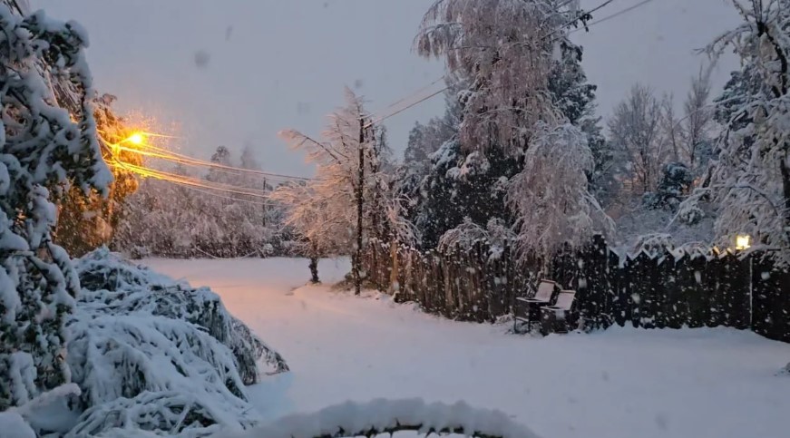 Suspenden las clases por las nevadas en Bariloche: hay alerta naranja | Información General