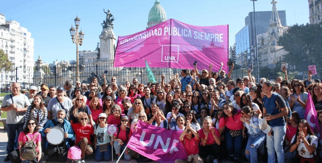 Paro nacional y marcha federal contra el veto a la Ley de Financiamiento Universitario | Rosario y la región