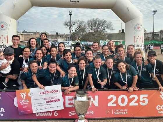 Social Lux hizo historia: campeonas de la Copa Santa Fe femenina por primera vez | Deportes